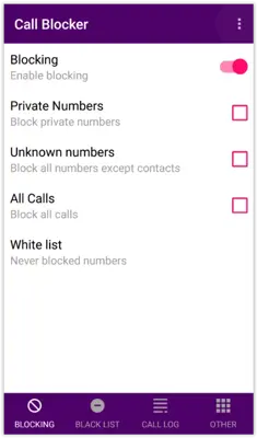 CallBlocker android App screenshot 0